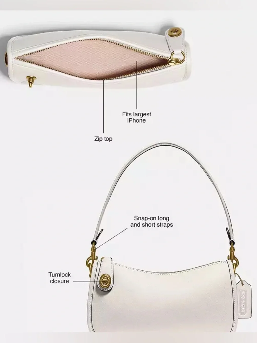 🤍Coach Swinger Bag🤍 - Picture 3 of 13